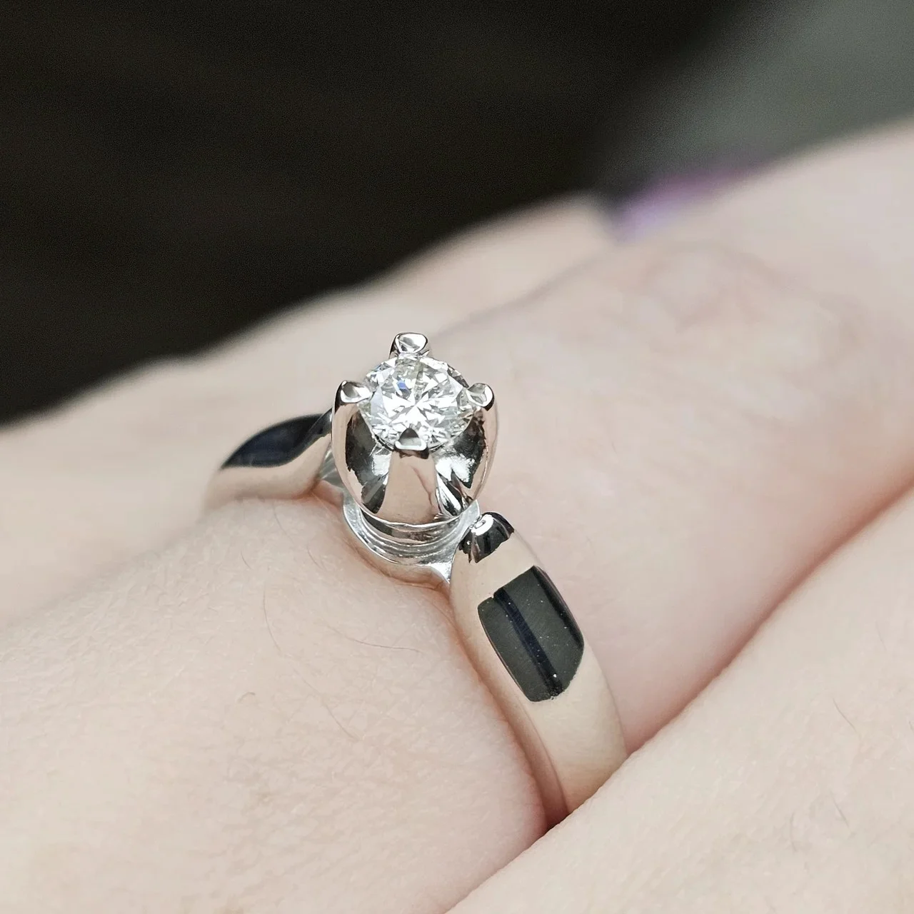 Кольцо Deimantas 113748793 16,5р 0,185ct. купить,NaN
