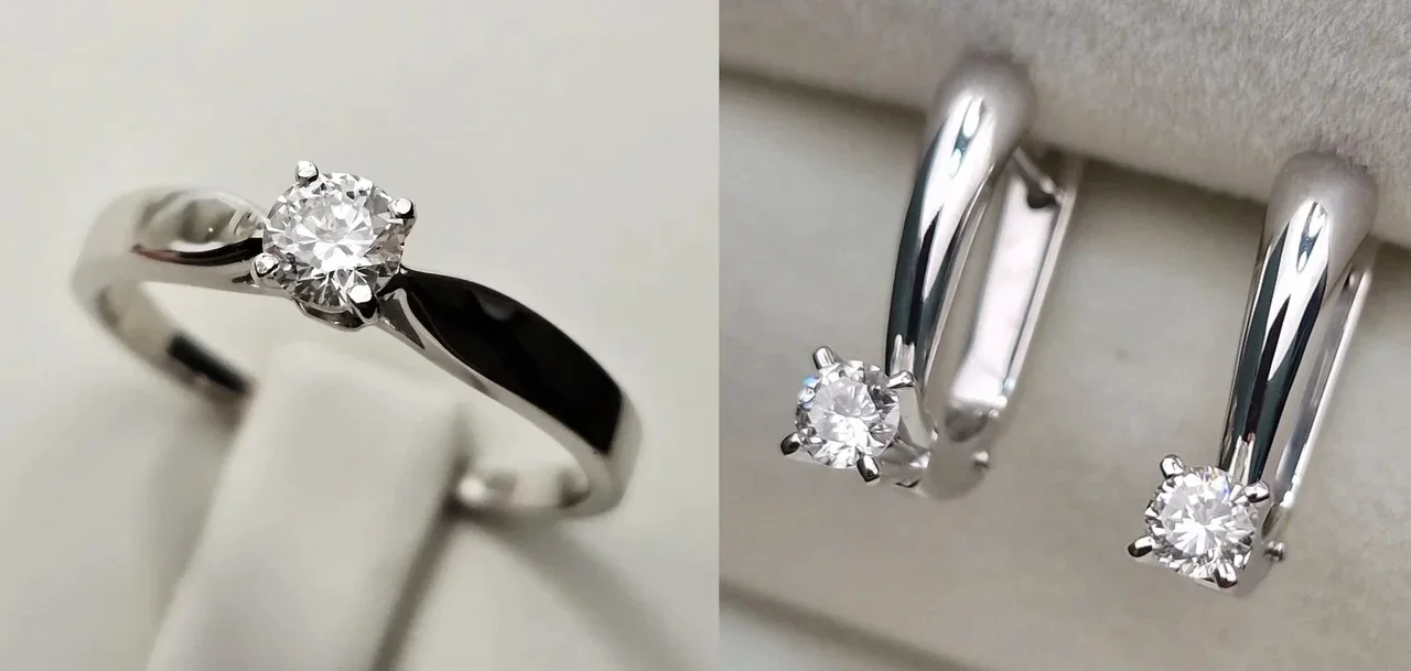 Комплект Deimantas 113749397 16,5р 0,243ct 0,34ct. купить,NaN