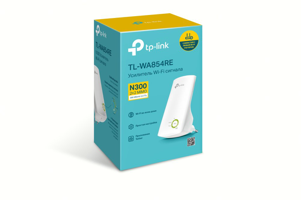 Усилитель сигнала TP-Link TL-WA854RE белый - ForteMarket Усилитель сигнала TP-Link TL-WA854RE белый купить,13990