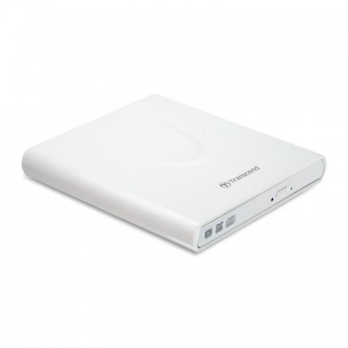 Оптический привод Transcend TS8XDVDS-W  USB белый 