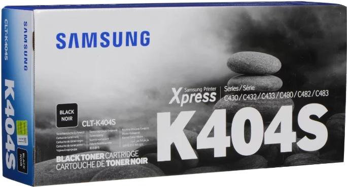 Картридж Samsung CLT-K404S черный купить,NaN