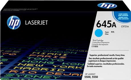 Картридж HP 645A C9731A голубой купить,NaN
