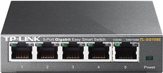 Коммутатор TP-Link TL-SG105E черный
