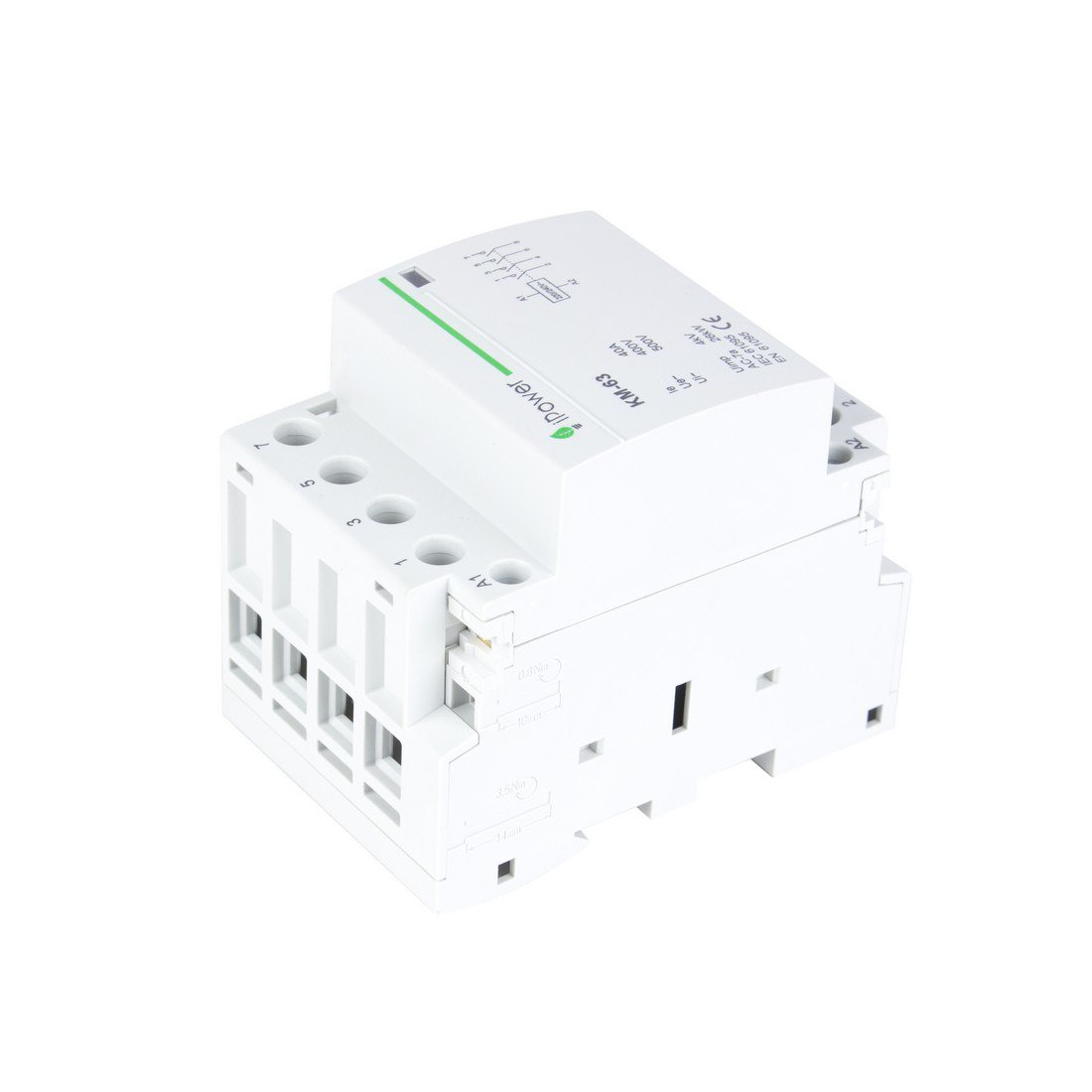 Контактор модульный iPower КМ-63 4Р 40А купить,NaN