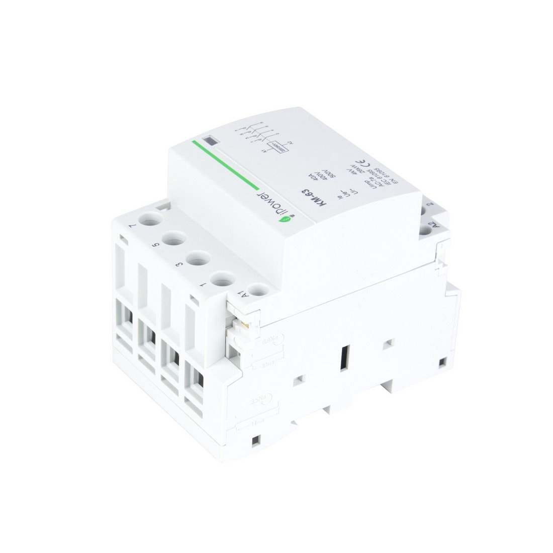 Контактор модульный iPower КМ-63 4Р 40А купить,NaN