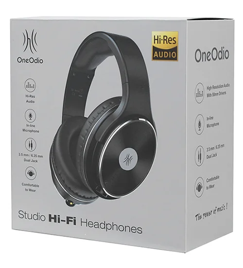 Наушники OneOdio Studio Hi-Fi Black купить,NaN