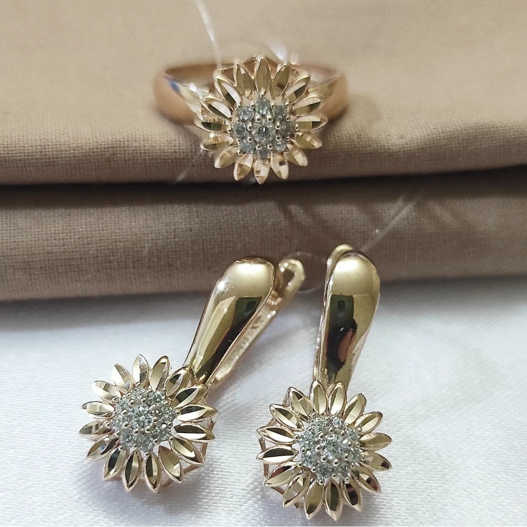 Diana Collection 717502 вес 5.84 г золото, фианит купить,434450