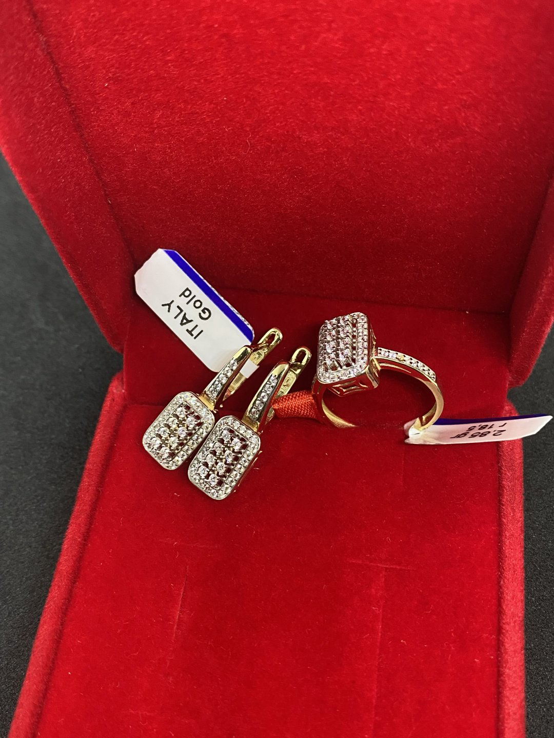 Italy Gold Baiken вес 7.58 г золото, фианит - ForteMarket Italy Gold Baiken вес 7.58 г золото, фианит купить,555000