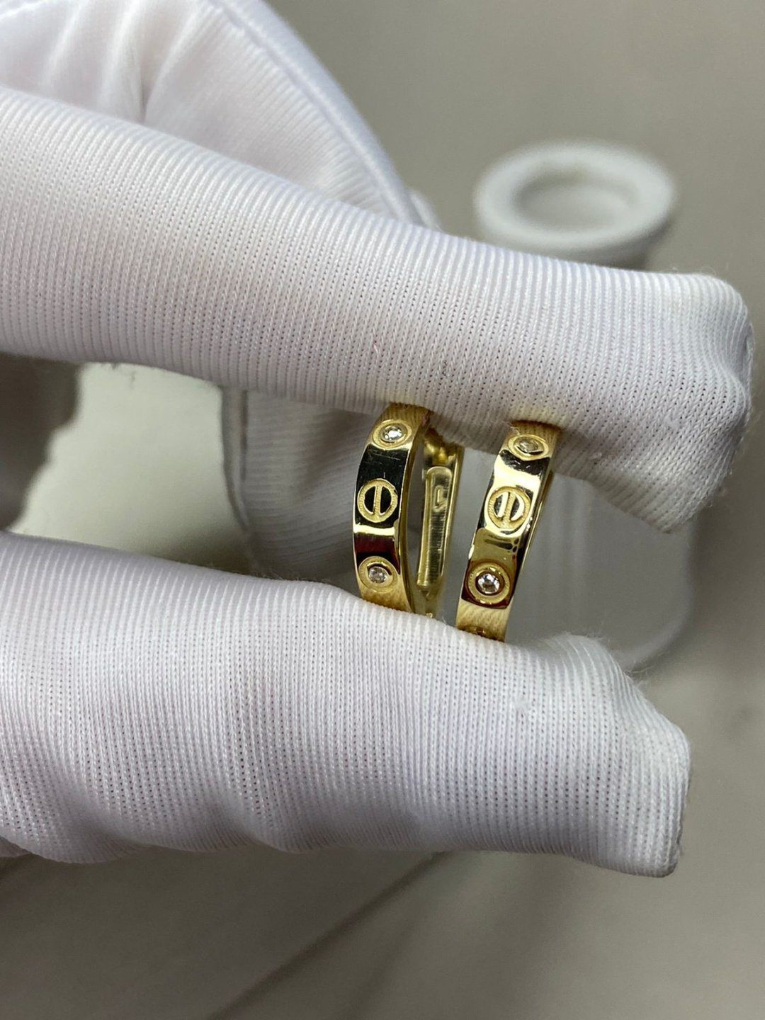 Серьги Italy Exclusive 345151 вес 2.97 г золото, фианит купить,NaN