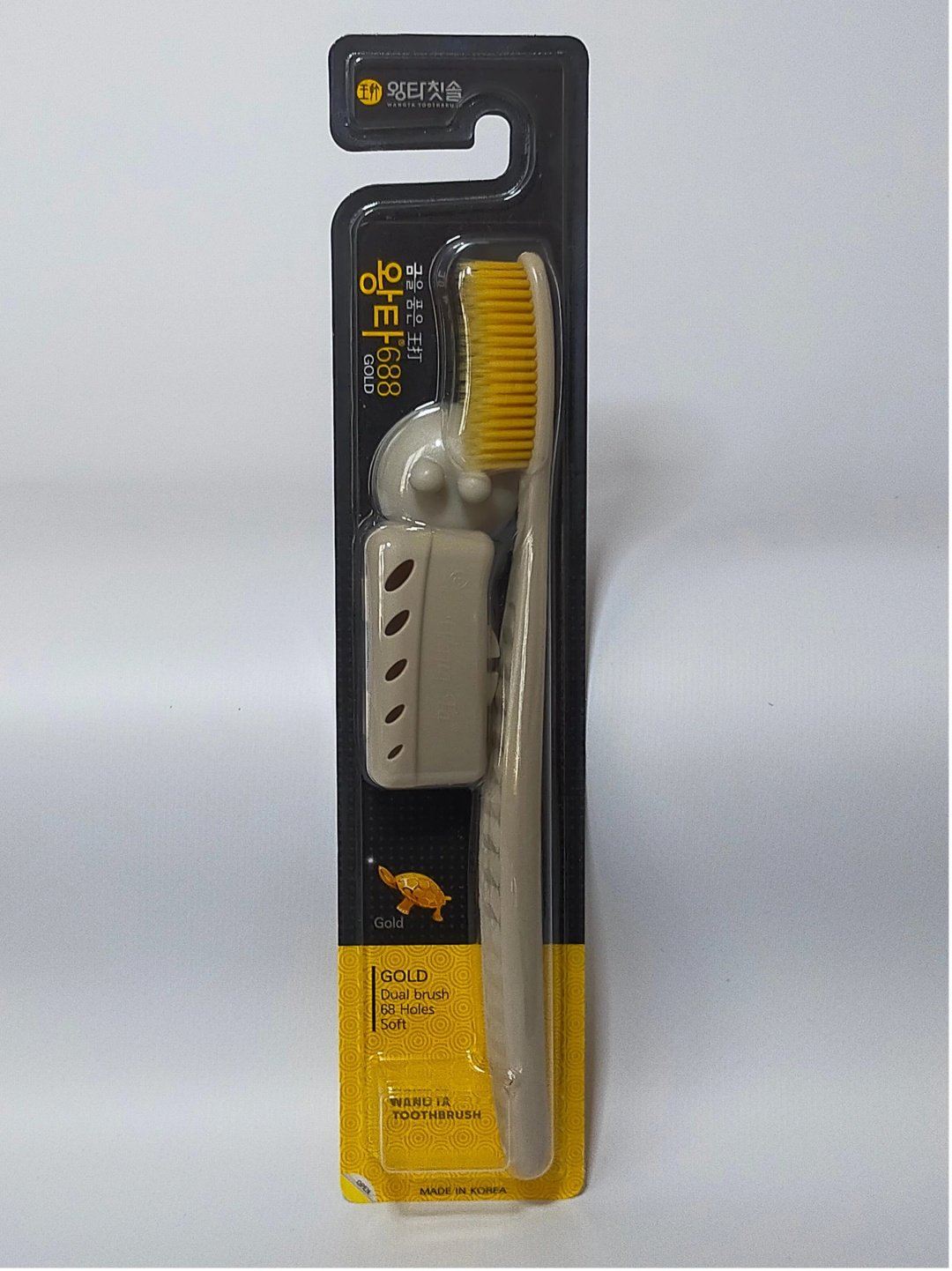 Misorang Wang Ta Gold зубная щетка средняя 1 шт
