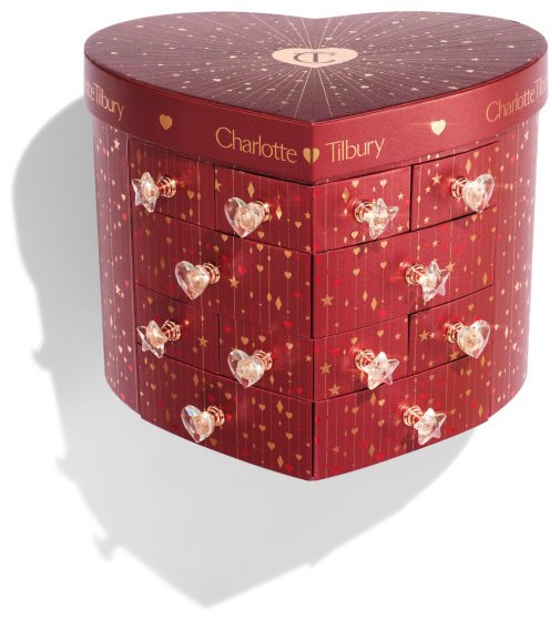 Charlotte Tilbury Charlotte&#39;s Beauty Treasure Chest of Love адвент календарь для женщин