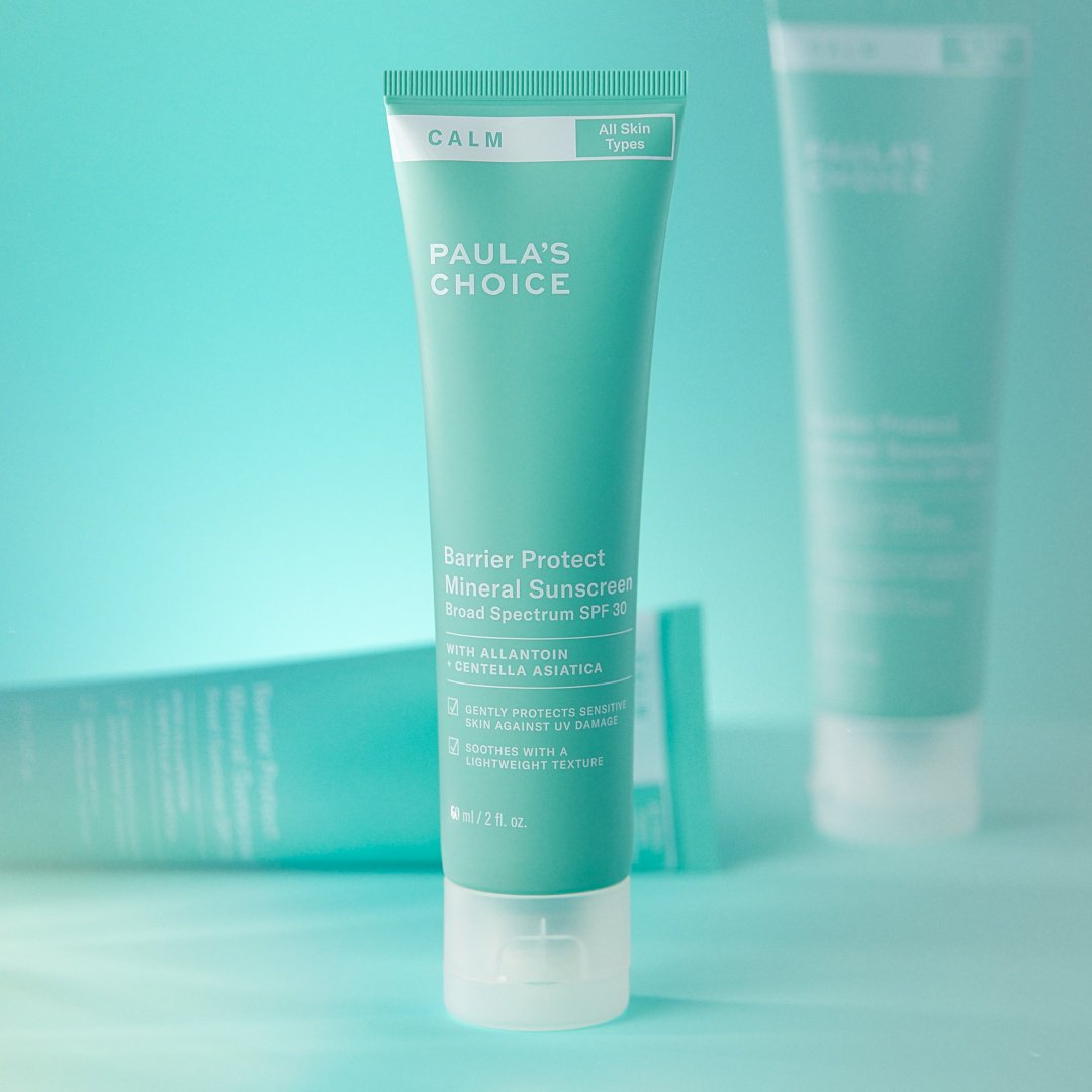 Paula&#39;s Choice крем Calm Barrier Protect Mineral Sunscreen SPF 30 для лица 60 мл