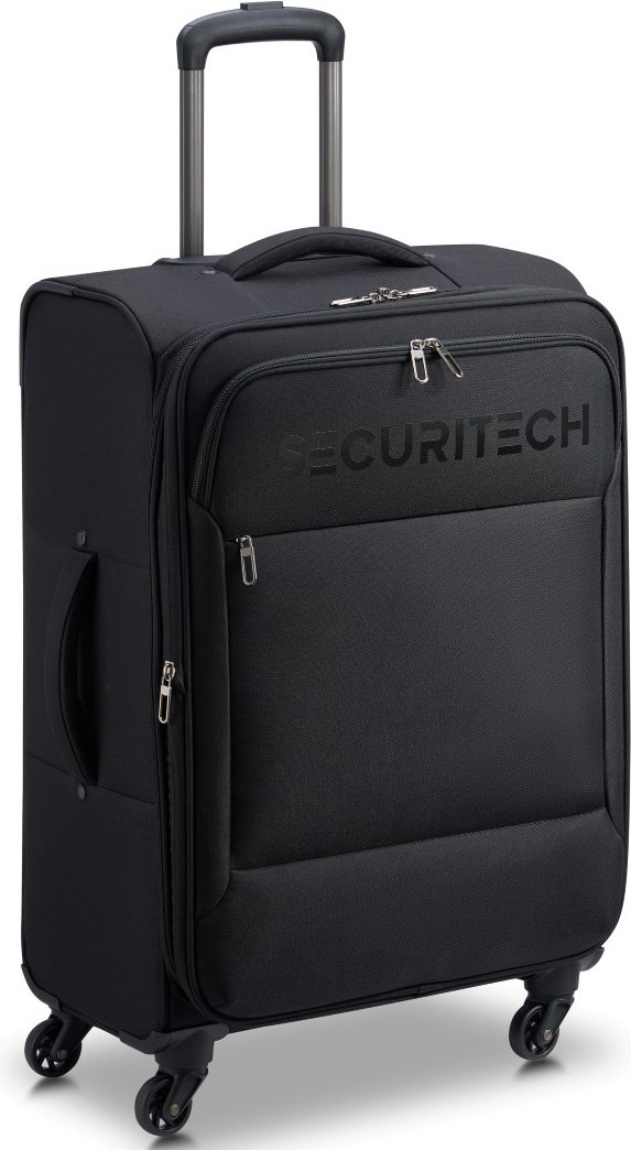 Чемодан Delsey Delsey Securitech VANGUARD полиэстер 98 л черный