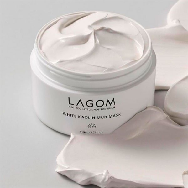 Маска для лица LAGOM глиняная White Kaolin Mud 110 мл купить,NaN