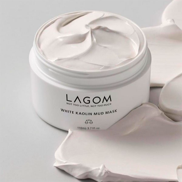 Маска для лица LAGOM глиняная White Kaolin Mud 110 мл купить,NaN