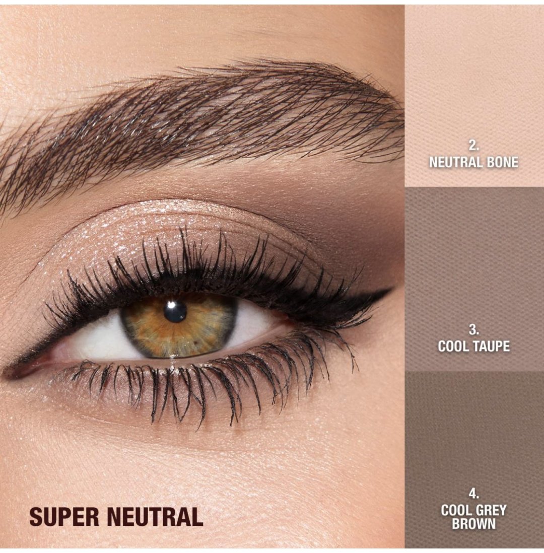 Charlotte Tilbury тени сухие BAX4RC Super Neutral