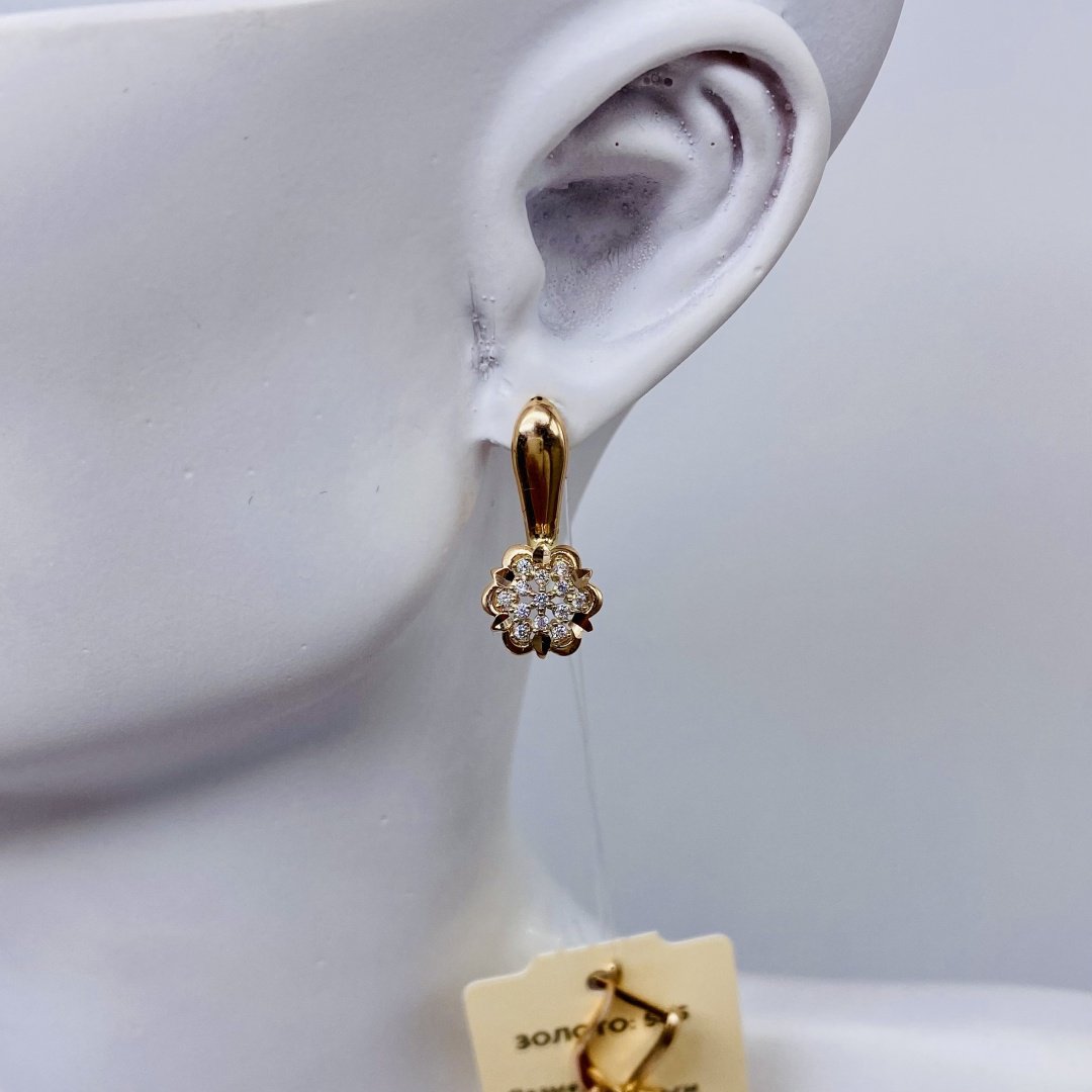 Gold Karla Na2022-38 вес 4.23 г золото, фианит - ForteMarket Gold Karla Na2022-38 вес 4.23 г золото, фианит купить,303000