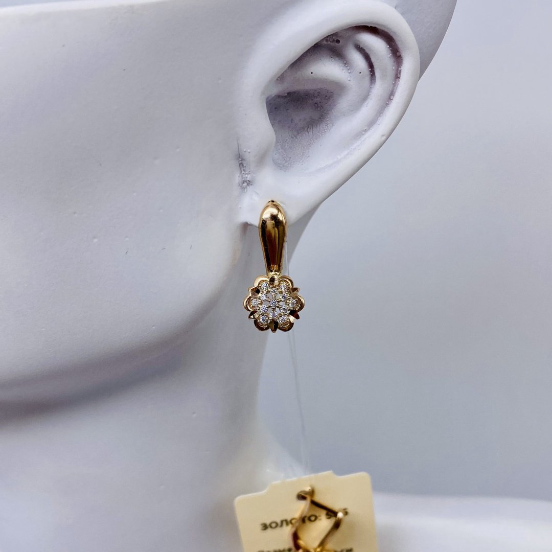 Gold Karla Na2022-38 вес 4.23 г золото, фианит - ForteMarket Gold Karla Na2022-38 вес 4.23 г золото, фианит купить,303000