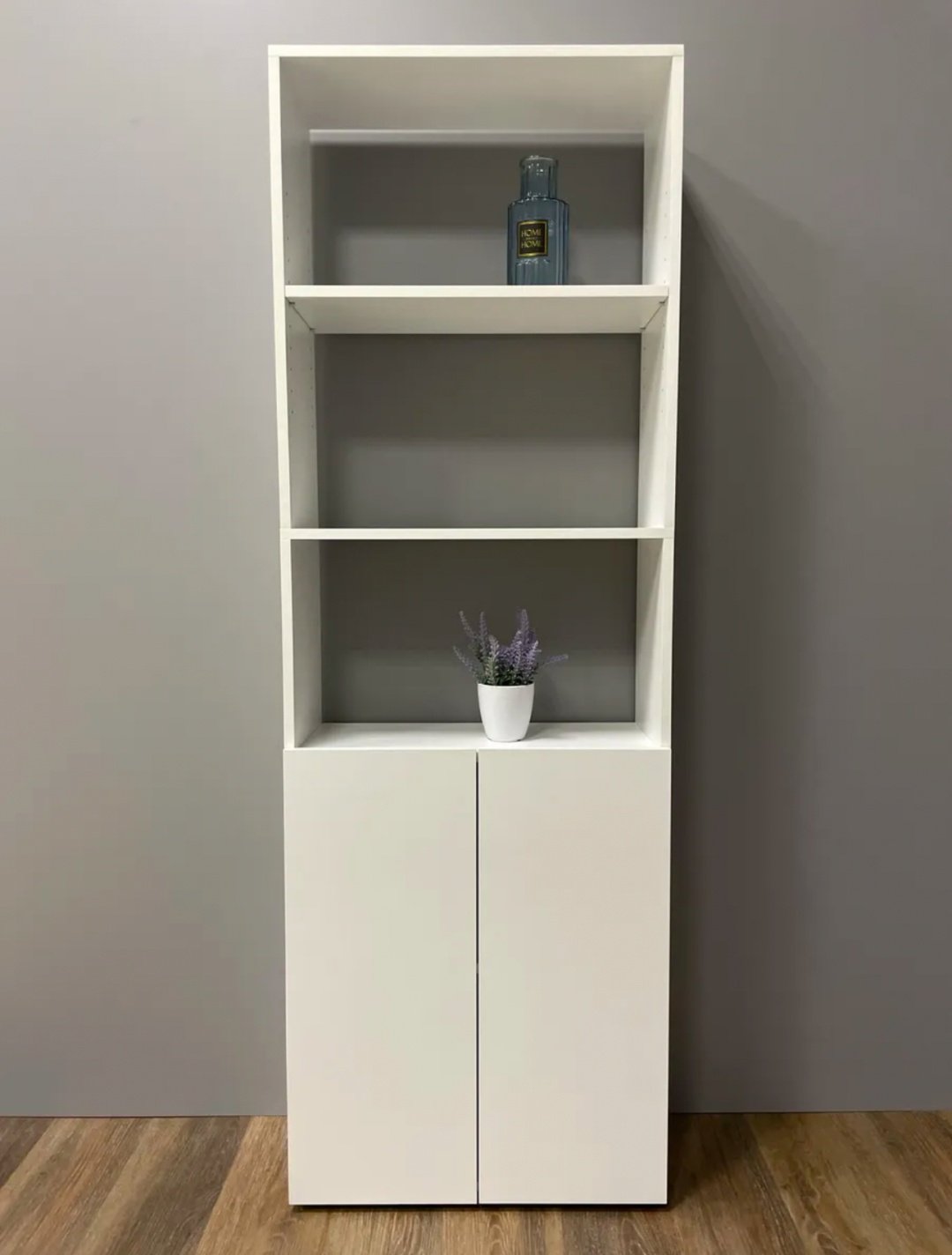 Стеллаж напольный , 60x25x177.1 см, белый купить,NaN