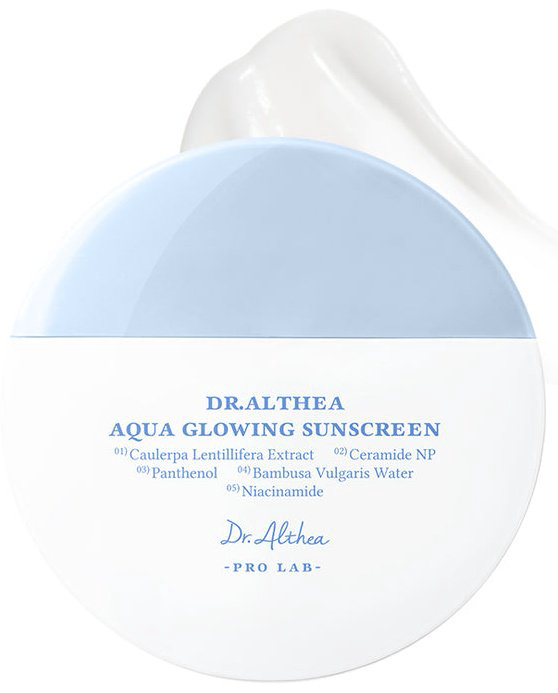 Dr. Althea крем Aqua Glowing Sunscreen для лица 45 мл купить,NaN