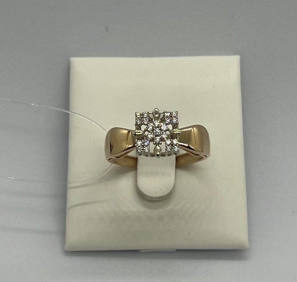 Кольцо Zhanar Gold 543215 размер 17.5 вес 2.26 г золото, фианит - ForteMarket Кольцо Zhanar Gold 543215 размер 17.5 вес 2.26 г золото, фианит купить,148244.99999999997