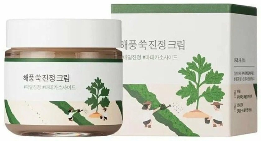 Round Lab крем Mugwort Calming для лица 80 мл