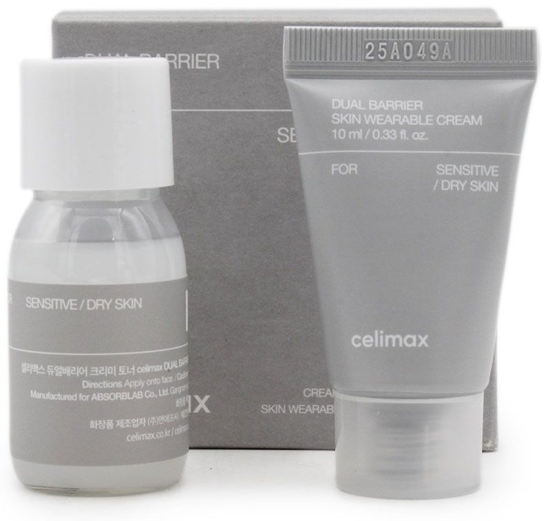 Celimax Dual Barrier Trial Kit набор по уходу за лицом унисекс купить,NaN