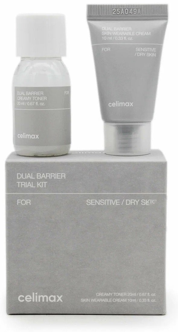 Celimax Dual Barrier Trial Kit набор по уходу за лицом унисекс купить,NaN