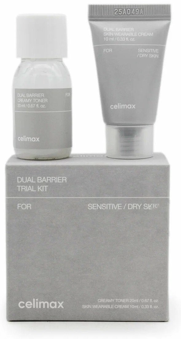 Celimax Dual Barrier Trial Kit набор по уходу за лицом унисекс купить,NaN