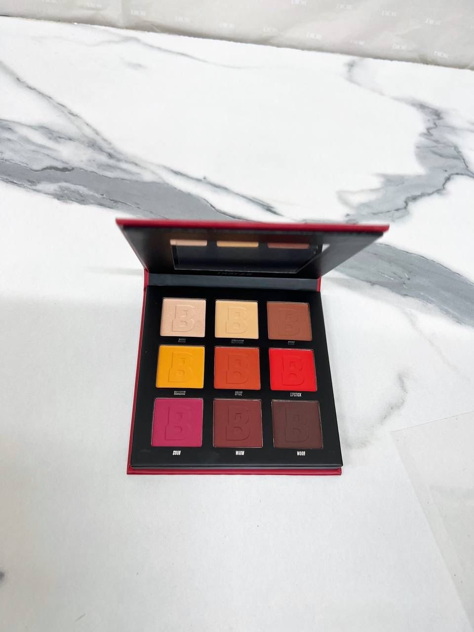 Beauty Bay тени прессованные Palette 9 colours Fiery