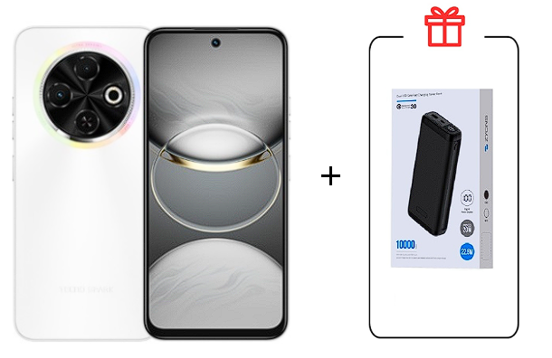 Смартфон Tecno Spark 30C 4/128Gb Orbit White+Подарок купить,NaN