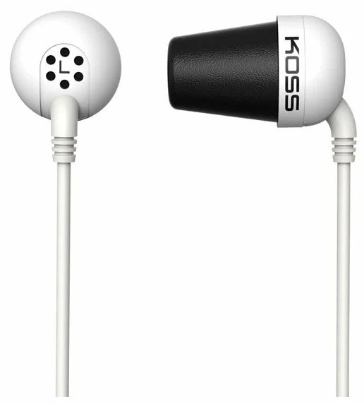 Наушники Koss The Plug белые