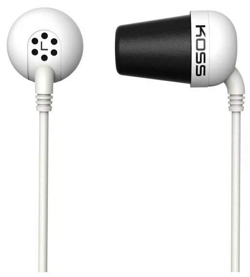 Наушники Koss The Plug белые