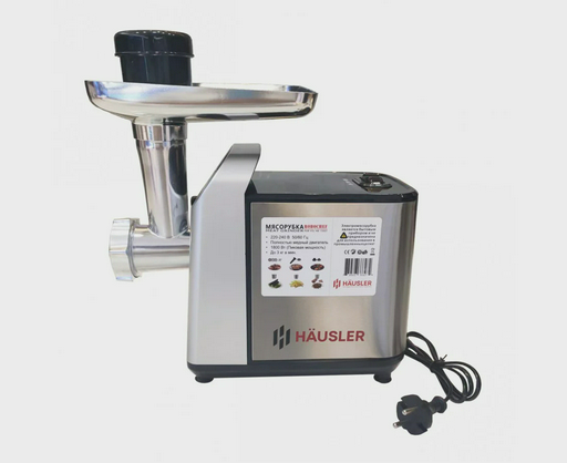 Мясорубка Hausler Robochef HSL-RB-15007 серебристая