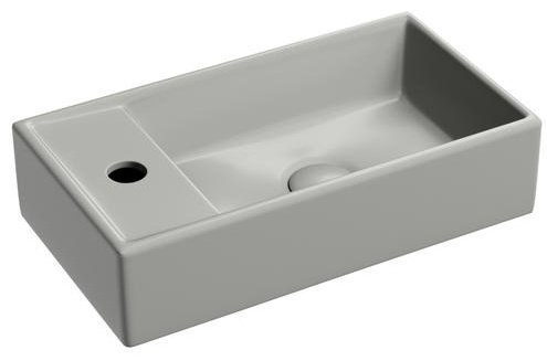 Раковина Ceramicanova CN6051RMH накладная прямоугольная 21.7, мрамор купить,233924