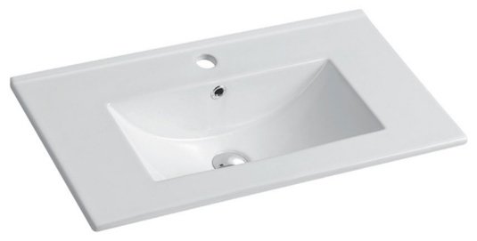 Раковина Vincea VBS-13970S1 врезная прямоугольная 71, керамика