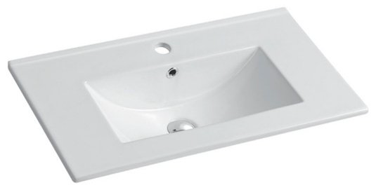 Раковина Vincea VBS-13970S1 врезная прямоугольная 71, керамика