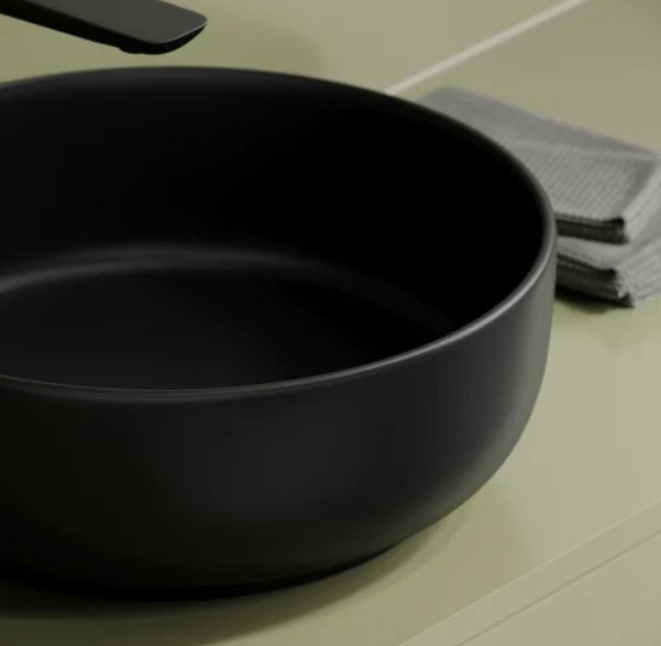 Раковина Ceramicanova CN12003MB накладная круглая 37.5, санфарфор