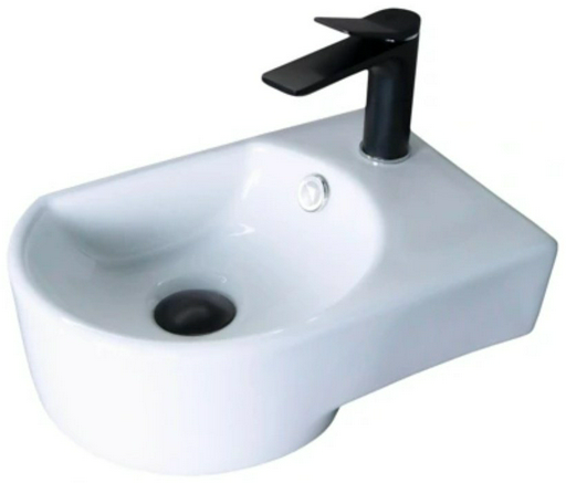 Раковина GID-ceramic N9273L подвесная нестандартная 41, керамика