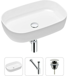 Раковина Lavinia Boho Bathroom Sink 21520060 накладная овальная 35.5, фарфор
