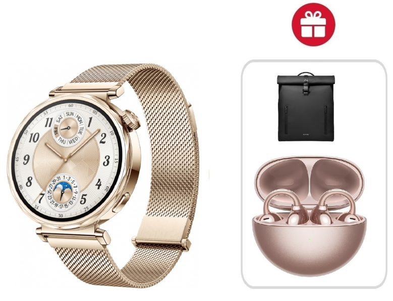 Смарт-часы Huawei Watch GT 5 41 мм золотистый-золотистый + подарок