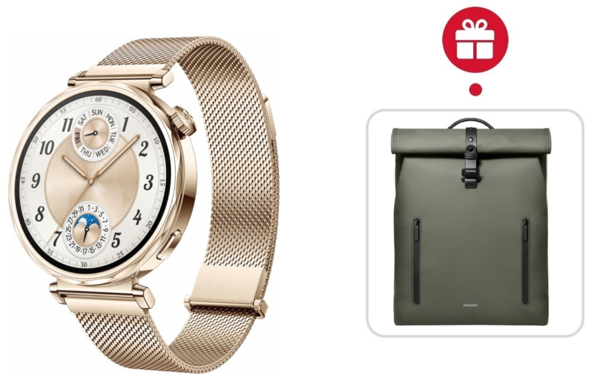 Смарт-часы Huawei Watch GT 5 41 мм золотистый-золотистый + подарок