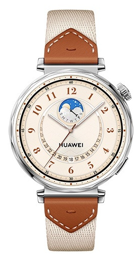 Смарт-часы Huawei Watch GT 5 41 мм серебристый-бежевый + подарок