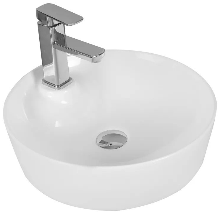 Раковина CeruttiSPA CR0090 накладная круглая 44 см, фарфор купить,NaN
