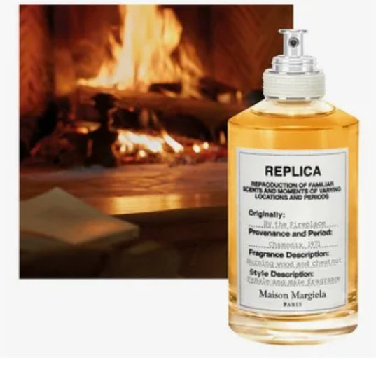 MAISON MARGIELA Replica By The Fireplace туалетная вода EDT 100 мл, унисекс купить,NaN