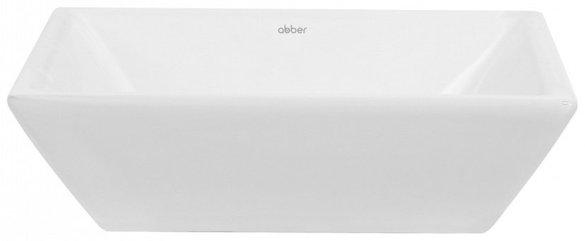 Раковина Abber Rechteck AC2214 накладная квадратная 42 см, фаянс купить,NaN