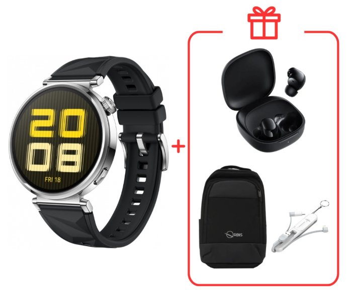 Смарт-часы Huawei Watch GT 5 41 мм серый-черный + подарок