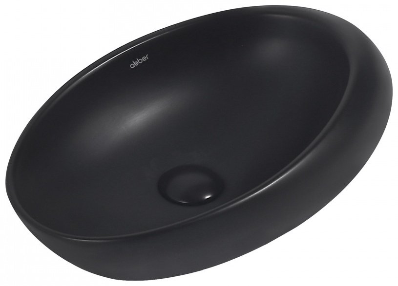 Раковина накладная 49 см Abber AC2107MB