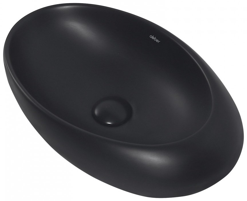 Раковина накладная 49 см Abber AC2107MB