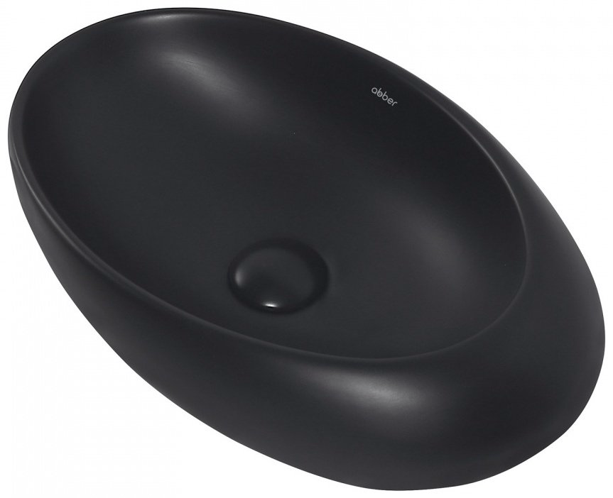 Раковина накладная 49 см Abber AC2107MB купить,75620